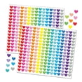 thumbnail image 5 of Multicolored Heart Sticker Removable Adhesive Packgaing Sticker for Journaling, 5 of 10