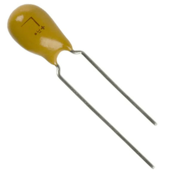 Pack of 10 TAP226M016CCS Capacitor Tant Solid 22uF 16V 20% (6 X 11.5mm) Radial 5mm 2 Ohm 125?C, RoHS, Bulk