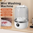 thumbnail image 5 of HuiXinOu Portable Mini Washing Machine, 1L Compact USB Charging Washer for Socks Underwear, Travel Camping Apartment Use, 5 of 5