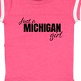thumbnail image 4 of Inktastic Just a Michigan Born and Raised Girls Baby Bodysuit, 4 of 5
