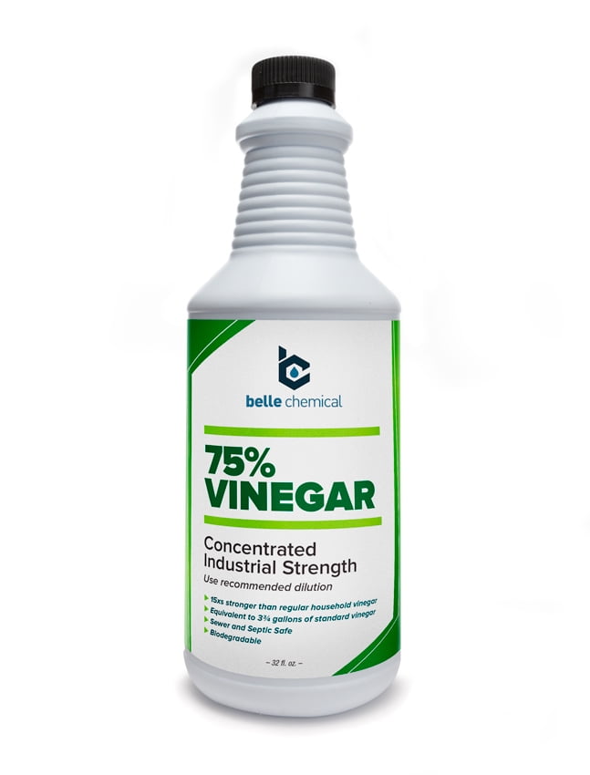 75 Pure Vinegar Concentrated Industrial Grade 32oz