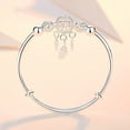 thumbnail image 6 of Dream Catcher Tassel Feather Charm Bracelet Bangle Adjustable Mother's Day Jewelry Gift Birthday Gifts for Women Mom Wife Girls, 6 of 12