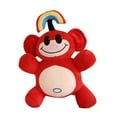 Rainbow Monkey Plush Doll for Kids Christmas Handmade Plush Toy