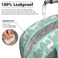 thumbnail image 5 of Reusable Deer Lnsulated Lunch Bag for Women & Men-Leakproof Water-Resistant Cooler Tote,Large Capacity(10.6x8.7x6.3in)for Work,Office,Travel,Picnic,Beach., 5 of 7