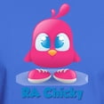 thumbnail image 3 of CafePress - RA Chicks Cute Pink Chicky Dark T Shirt - Men's Classic Graphic Cotton T-Shirt, 3 of 4