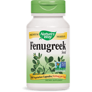 Nature's Way - Fenugreek Seed 610 mg 100 Capsules FENUG Exp.2.18+ SD