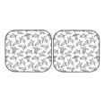 thumbnail image 7 of Haiem Hand Drawn Turtle Car Windshield Sun Shade (2 Pieces) Foldable Windshield Sun Shade Car Accessories for Truck SUV Pickup-Small, 7 of 7