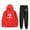 Redblack, variant on CORTIS Logo Hoodie Jogger Pants Two Piece Set Sweatshirts Sweatpants Women Men Outfit Sets