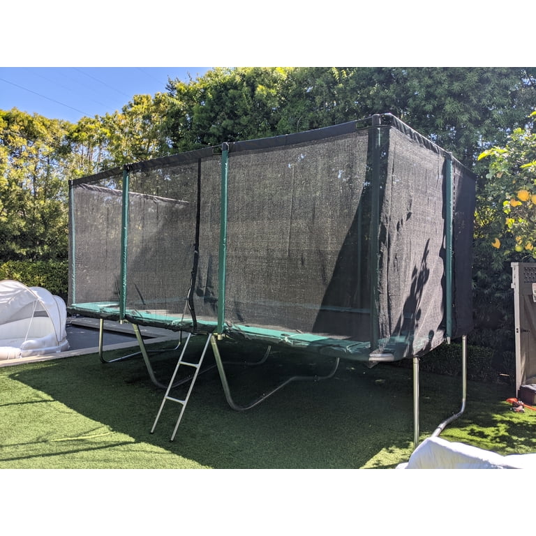 Galactic Xtreme Gym 10x17 FT Outdoor Trampoline with Net Enclosure