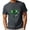 Grey, variant on Men's Humorous Graphic Tee Summer Casual Streetwear Top For Sports And Daily Wear Comfortable Round Neck Lightweight Shirt Workout Short Sleeve Tee Shirts for Men Beach Tops Casual Shirt
