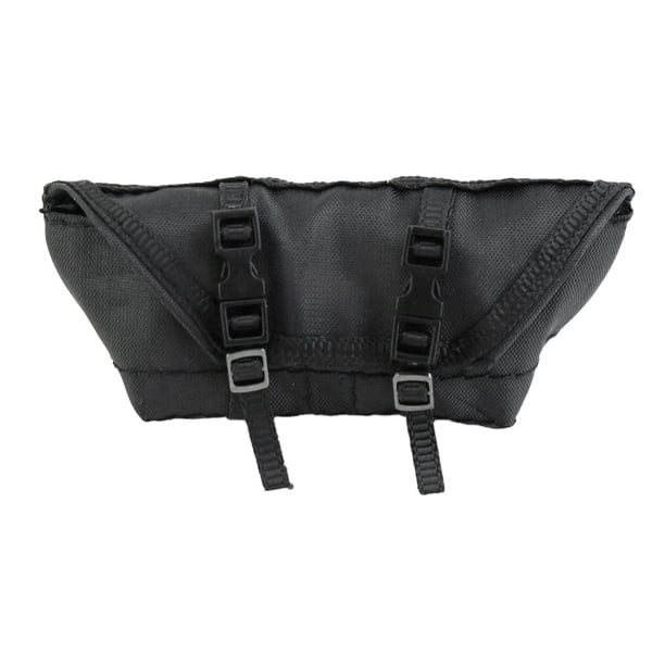 Bolsa de almacenamiento para simulación RC 1:18, decoración de bolsa de equipaje, caja de techo para Axial SCX24 Negro