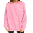 thumbnail image 5 of Vetsdori Sweatshirts for Women Casual Tops Pink Gifts for Girlfriend Valentine Winter Womens Sweatshirts Crew Neck, 5 of 8