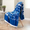 thumbnail image 2 of Chanasya Hope and Faith Prayer Inspirational Message Gift Throw Blanket - Posivite Energy Love Comfort Caring Thoughtful Uplifting Healing Gift for Best Friend Women Men - Blue Blanket, 2 of 3