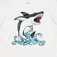 thumbnail image 4 of Inktastic Great White Shark Jumping Boys or Girls Baby T-Shirt, 4 of 5