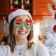 thumbnail image 3 of Ornamentos Del Árbol de Navidad Decoraciones de Navidad, Gafas de Bola, Adultos Y Niños Vestir Accesorios, Cuñas Del Árbol de Navidad, Gafas de Bola Marco Vestido de Fiesta para Mujeres, 3 of 4