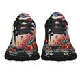 thumbnail image 5 of Memorial Day US Veteran Honor The Fallen Shoes Sneakers Black Size 9.5, 5 of 7