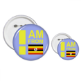 thumbnail image 1 of Je Viens d'Ouganda Kit de Design de Badge et Bouton Ensembles d'Artisanat, 1 of 3