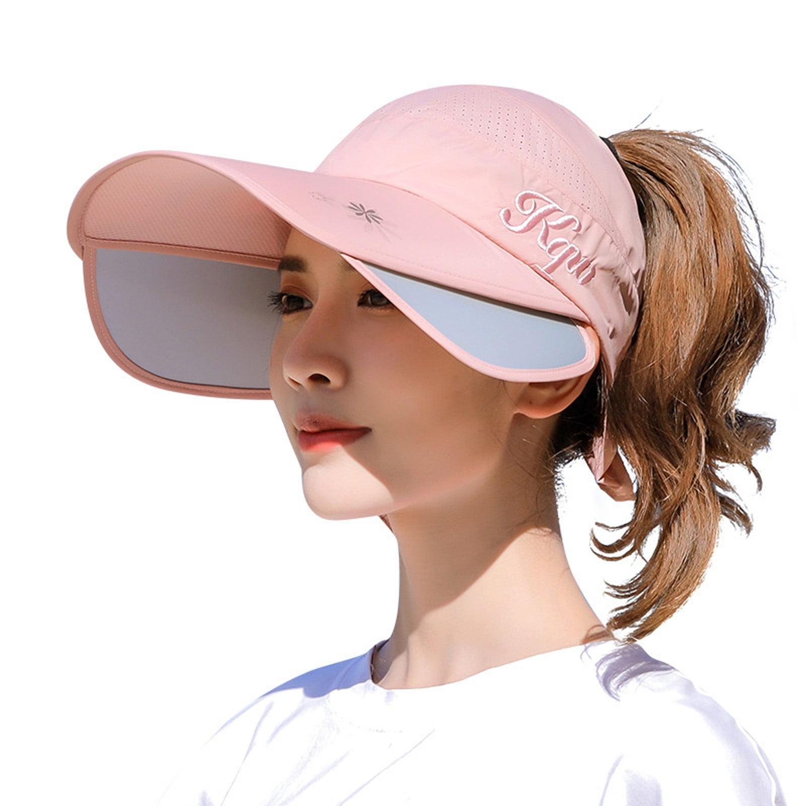 Duobla Women's Sun Visor Wide Elastic 