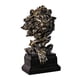 thumbnail image 1 of Estatua de cabeza de león, escultura animal, colección de figuras decorativas de arte de león, Bronce, 1 of 9
