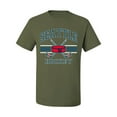 thumbnail image 2 of Wild Bobby City of Seattle Hockey Fantasy Fan Sports Men's T-Shirt, Military Green, Large, 2 of 5