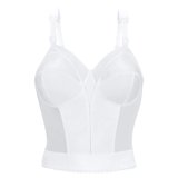 Exquisite Form Fully® Back Close Wirefree Longline Bra - STYLE 5107532 ...