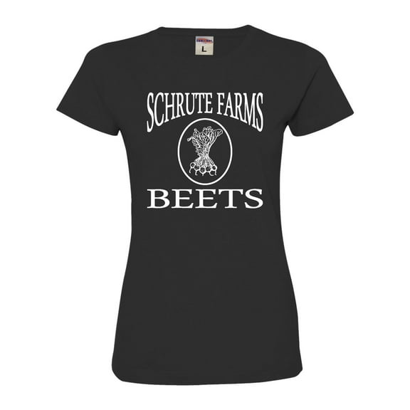 Womens Schrute Farms Beets Deluxe Soft T-Shirt