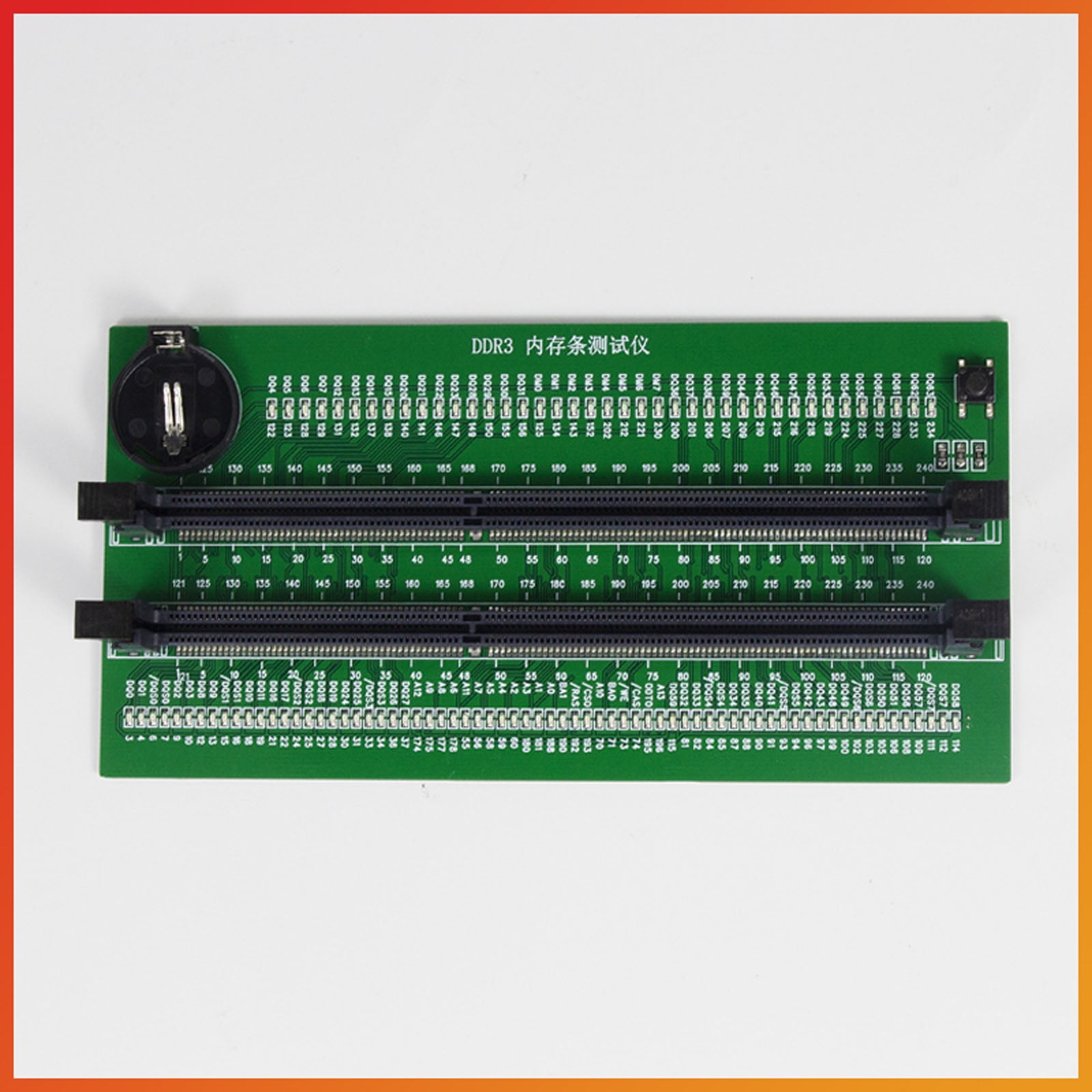 Memory Card for Laptop Notebook DDR5 DDR4 DDR3 Memory Slot Diagnostic Tool Tester Card with LED Indicators