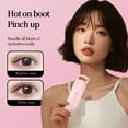 thumbnail image 4 of Heated Eyelash Curler,Portable Electric Heated Lash Curler Type-C Rechargeable Travel Eyelash Curlers 2-Level Adjustable Temp and Long-Lasting Natural Curves (Pink), 4 of 5