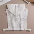thumbnail image 5 of Detachable Dickey Collar Half Shirt Blouse Lace Collar for Women and Men, 5 of 8