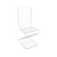 thumbnail image 3 of FixtureDisplays® Chaise, Acrylique Fantôme Transparent - Conception à Pieds en Z Unité Retournée 10035-2, 3 of 7