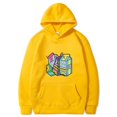 thumbnail image 1 of Lyrical Lemonade Lemon Print Plus Velvet Hooded Sweatshirt For Men And Women, 1 of 2