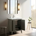 thumbnail image 5 of Vanity Art 24” Single Sink Bathroom Vanity Cabinet with Ceramic Countertop, 5 of 14