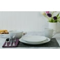 thumbnail image 7 of Tabletops Gallery 16 Piece Adams Ceramic White Dinnerware Set of Plates Bowls Dishes - Service for 4, 7 of 7