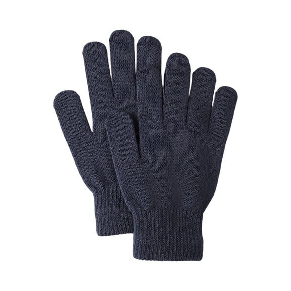 Resicozy Winter Gloves Women Men Warm Knit Gloves for Clod Glove for Driving Running Hiking Full Finger Warm Mittens Dark Gray