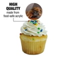 thumbnail image 3 of Boxer Puppy Dog Sleeping on Guitar Cupcake Picks Toppers Decoration Set of 6, 3 of 7