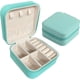 thumbnail image 1 of Mini joyero organizador, joyero, estuche de almacenamiento para anillos, pendientes, collares, 1 of 5