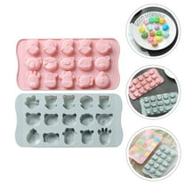 MLINS  2 Pcs Bakeware Baking Silicone Chocolate Mold Form Cake Pan