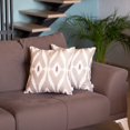 thumbnail image 1 of Ikat Housse de Coussin Décorative Carrée 18 Pouces (Ensemble de 2), 1 of 1