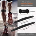thumbnail image 4 of CAMBIVO 2 x Patella Knee Strap, Adjustable Knee Brace Tendon Support Band for Running, Jumpers Knee, 4 of 8
