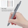 thumbnail image 2 of facefd 5 Pieces Ink Pen Retractable Rolling Ball Pens Detachable Student Teacher Writing Tool for School Office Home Classroom Type 2, 2 of 5