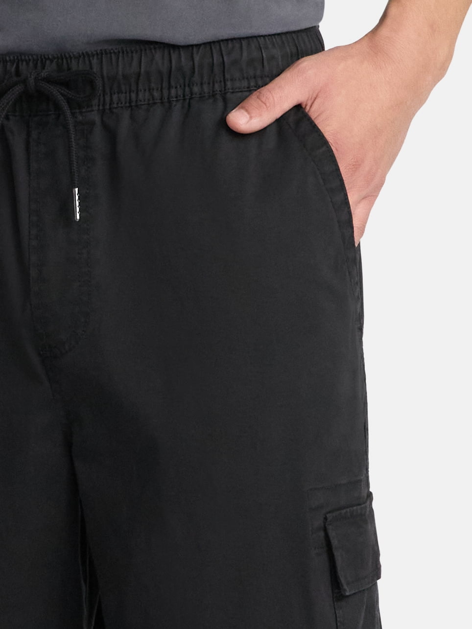 No Boundaries Baggy Fit Wide Leg Cargo Pants, Men's Sizes XS-5XL