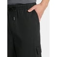 thumbnail image 4 of No Boundaries Baggy Fit Wide Leg Cargo Pants, Men's Sizes XS-5XL, 4 of 5