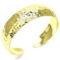 thumbnail image 2 of Women 15.8mm Gold Plated Diamond Cut Cuff Bangle Bracelet 6.4" One Size Fits All + Polishing Cloth, 2 of 7