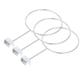 thumbnail image 4 of MasteelfCA 3Pcs Mounted Basketball Holder Iron Balls Storage Rack Hats Display Rack for Displaying, 4 of 7