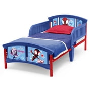 Spidey and His Amazing Friends Plastic Toddler Bed by Delta Children