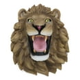 thumbnail image 4 of Ebros Gift Large King of The Jungle Roaring Lion Head Wall Mount Bust Sculpture Plaque, 4 of 8