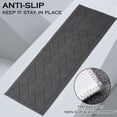 thumbnail image 5 of Kitchen Rug Mats YEERSWAG 2 Pcs Non-Slip Kitchen Carpet Runner Extra Large 22"x 30"+ 59“ Soft Kitchen Mats for Floor Machine Washable Kitchen Rugs for Kitchen Hallway Office Sink Laundry, 5 of 8