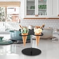 thumbnail image 4 of OUNONA Ice Cream Cone Holder Stand Food Tray For Sushi Ice Cream Cones Display Rack For Parties Events Easy To Clean, 4 of 8
