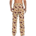 thumbnail image 2 of Top-kevin Thanksgiving Turkey Men's Pajama Pants Sleepwear Lounge Pajama Bottoms with Pockets, S M L XL XXL, 2 of 14