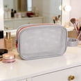 thumbnail image 4 of Weloille Mesh Toiletry Bag 1 Piece, Portable Handheld Mesh Wash Bag for Travel and Gym Use, 4 of 6